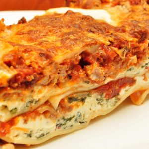 Lasagne al forno saporite