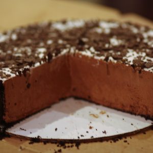 Cheesecake al cioccolato croccante