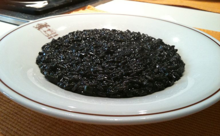 risotto al nero di seppia