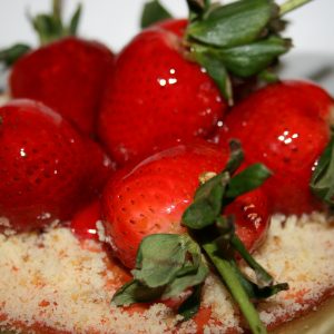 Cheesecake romantica alle fragole per San Valentino