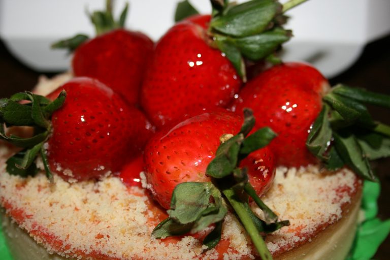 cheesecake fragole