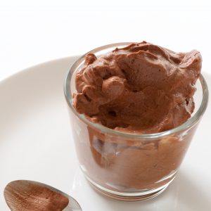 Mousse al cioccolato vegan