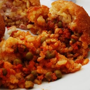 Gli arancini siciliani vegetariani