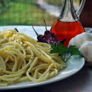 Spaghetti integrali al limone