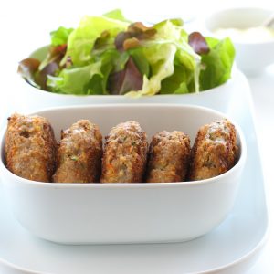 Polpette vegetali di fagioli e patate