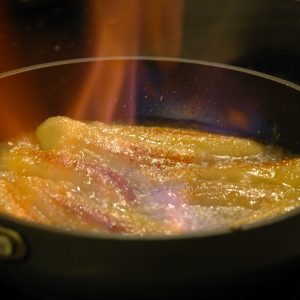 La ricetta della banana flambé