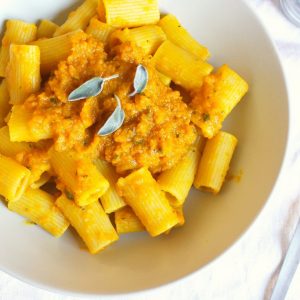 La ricetta dei maccheroni alla zucca