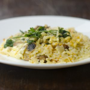 Risotto mimosa