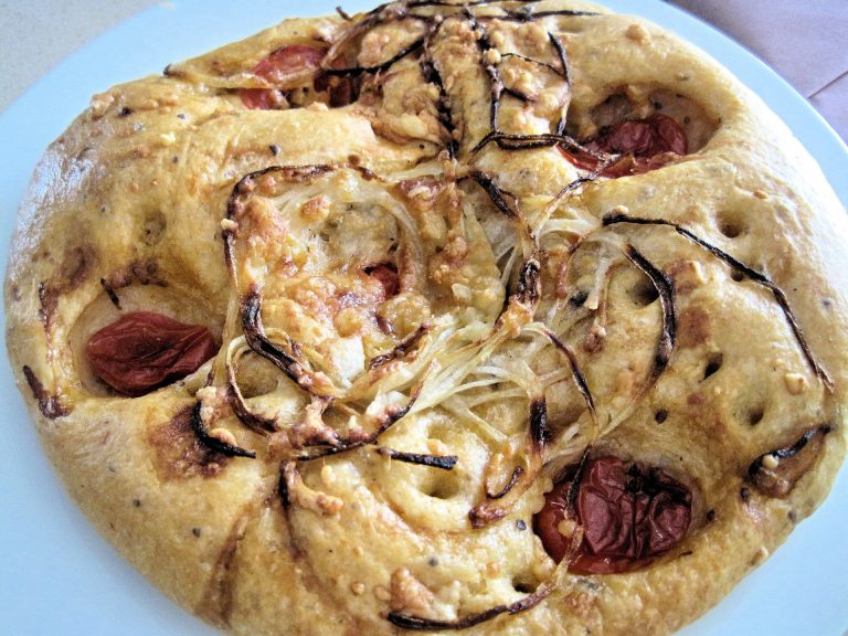 focaccia alle cipolle