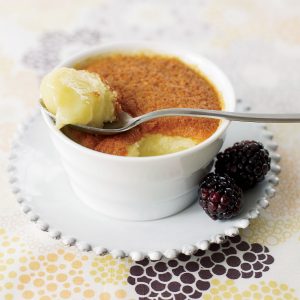 L’elegante Pudding al limone senza glutine