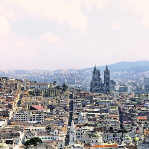 Quito la capitale dell’Ecuador, una città circondata da vulcani