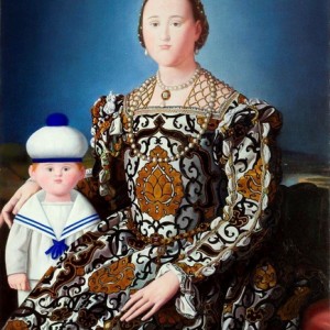 Antonio Bueno, d'apres Bronzino, 1984