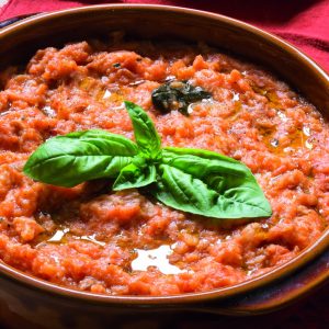 Pappa al pomodoro, come si fa in poco tempo