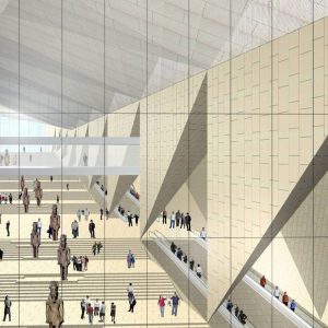 Grand Egyptian Museum: il nuovo spettacolare museo egizio davanti alle piramidi di Giza