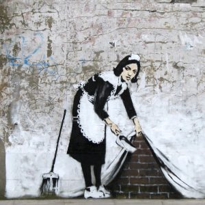 I graffiti di Banksy in mostra a Padova per un giorno