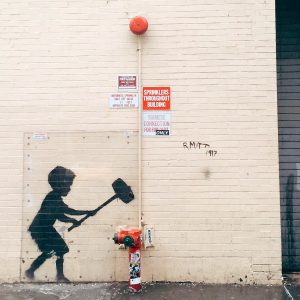 I graffiti di Banksy in mostra a Padova per un giorno