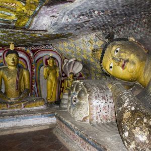 Il tempio d’oro di Dambulla, un tesoro scavato nella roccia