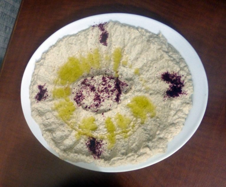 Baba ganoush Giordania.