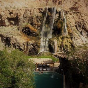 Giordania: le cascate termali Hammamat Ma’In