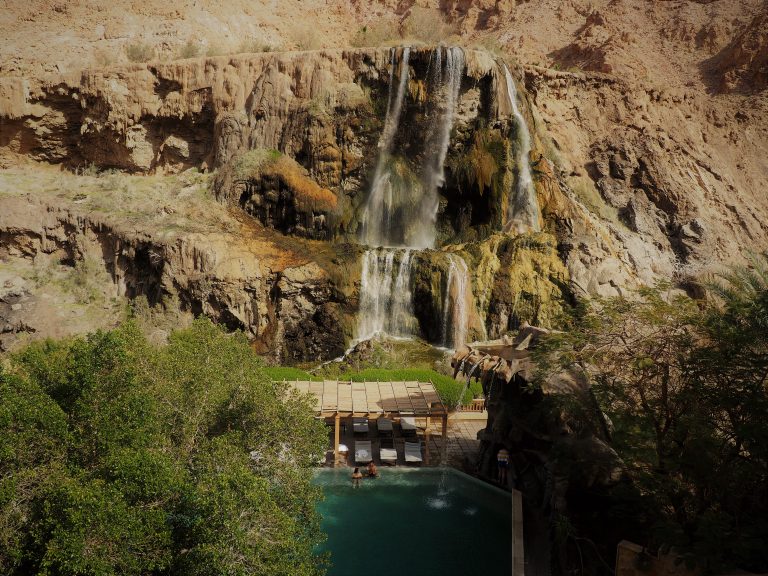 Giordania - cascate termali