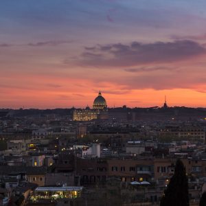 Casina Valadier a Roma: cena con splendida vista sulla Città Eterna