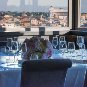 Casina Valadier a Roma: cena con splendida vista sulla Città Eterna