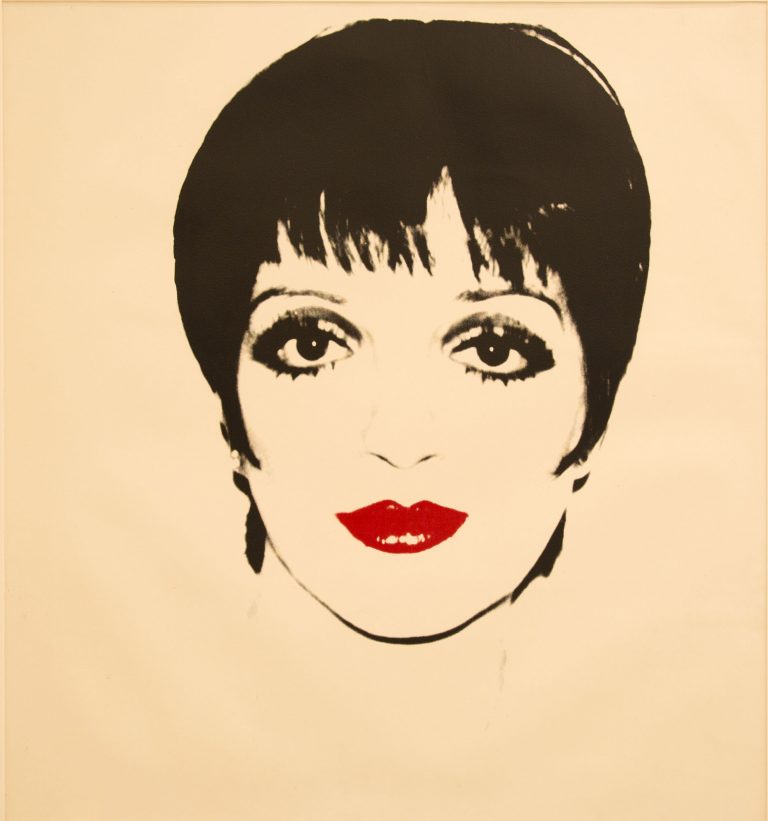 Liza Minelli, 1978, Screenprint on paper, 121.9x111.7cm