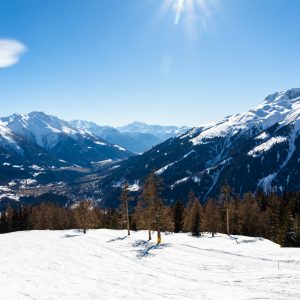 Aletsch Arena, sciare sul più grande ghiacciaio delle Alpi in Svizzera