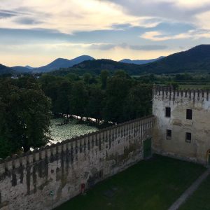 Vista interna del Castello del Catajo