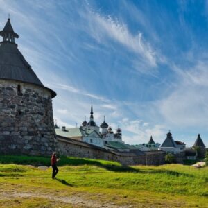 Il percorso delle stelle al Monastero Solovetski in Russia