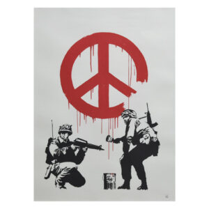 La grande mostra “Banksy a Visual Protest” a Roma