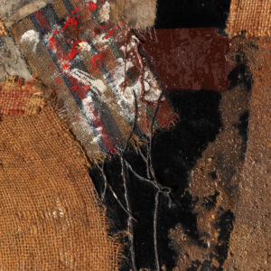 Alberto Burri, Sacco, 1953. Mart, Deposito collezione privata