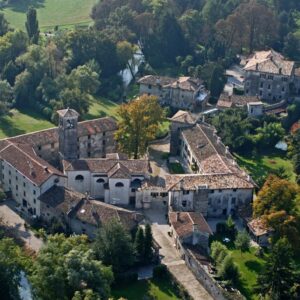 foto aerea di Gianni D'Affara - castellodistrassoldo.it