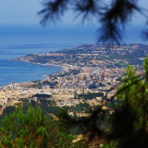 Sciacca vista dal monte Kronio