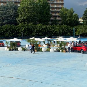 Al Lido di Milano per provare l’ibrido di Renault Arcana