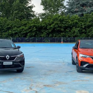 Al Lido di Milano per provare l’ibrido di Renault Arcana