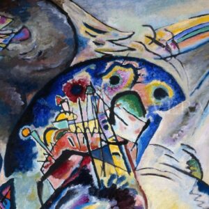 Kandinsky, Wassily (1866-1944): Arco azzurro (Cresta), 1917. St. Petersburg, Russian State Museum*** Permission for usage must be provided in writing from Scala.