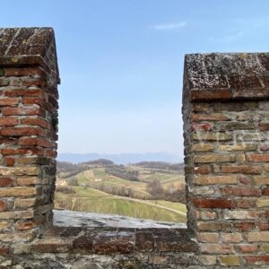 Il Castello di San Salvatore a Susegana e le colline del Prosecco