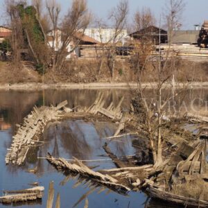 Il cimitero dei Burci a Treviso in Veneto