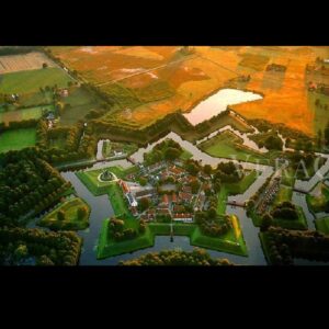 Bourtange, la città fortificata a forma di stella nei Paesi Bassi