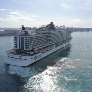 MSC Seaside in Taranto - Photo credit: Luca Ugolini