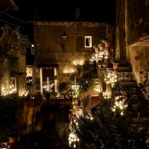 La notte delle Candele a Vallerano: magica atmosfera in Umbria