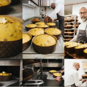 Il panettone più alto d’Italia è dello chef Matteo Sormani