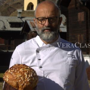 Il panettone più alto d’Italia è dello chef Matteo Sormani