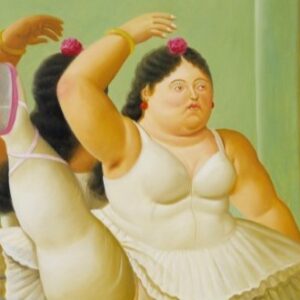 Fernando Botero
Ballerina alla sbarra, 2001
Olio su tela, 164x116 cm
Collezione privata