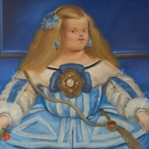 Fernando Botero
La Menina, Dopo Velasquez, s.d.
Olio su tela, 198x160 cm
Collezione privata