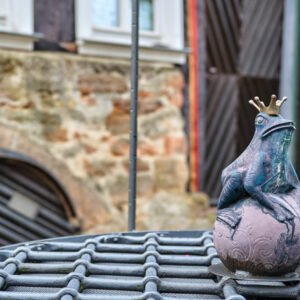 Alsfeld Frog King fountain in the old town © GNTB Florian Trykowski