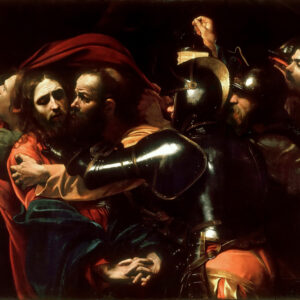 Michelangelo Merisi detto Caravaggio
La cattura di Cristo
1602
olio su tela; 133,5x169,5 cm
Dublino (IE), National Gallery of Ireland
Credito fotografico: National Gallery of Ireland,
Dublin, IrelandPhoto ©Fine Art Images/Bridgeman
Images.