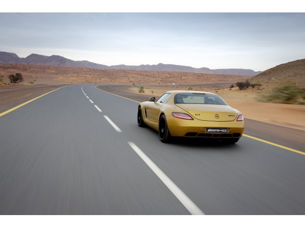 Mercedes SLS AMG “Desert Gold”