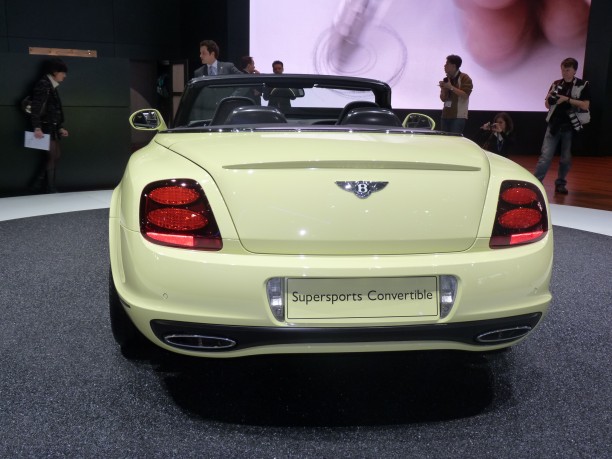 Bentley Continental Supersports Convertible